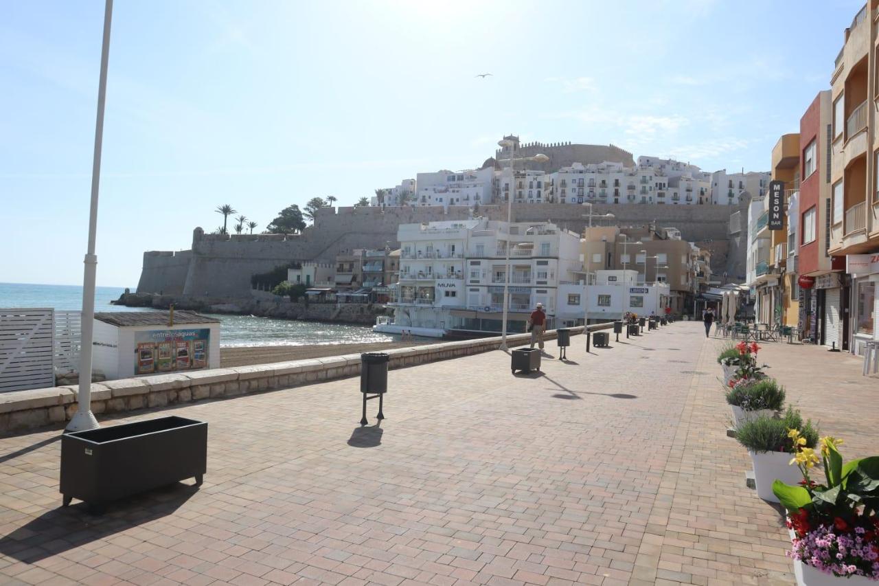 Apartamento cerca del casco antiguo y a un paso de la playa norte Peñíscola Exterior foto