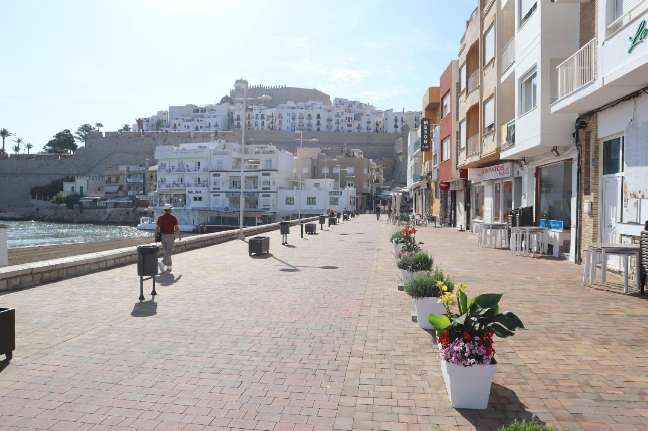 Apartamento cerca del casco antiguo y a un paso de la playa norte Peñíscola Exterior foto